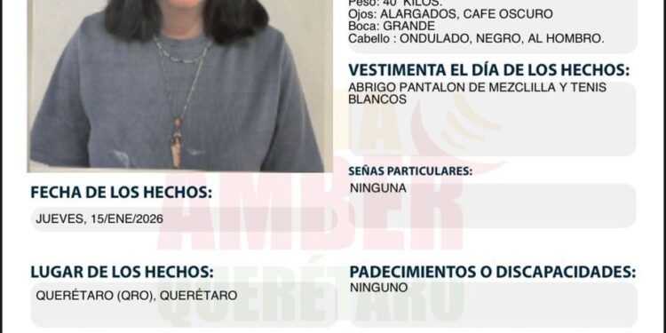 Activan Alerta Amber por desaparición de cuatro adolescentes en Plaza Paseo Querétaro