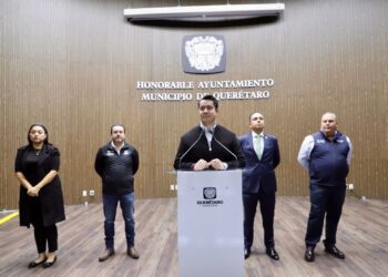 Anuncia municipio de Querétaro la estrategia de movilidad, durante obras de Tren México Querétaro