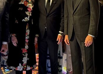 Juntos Rey y Kuri en feria de Madrid