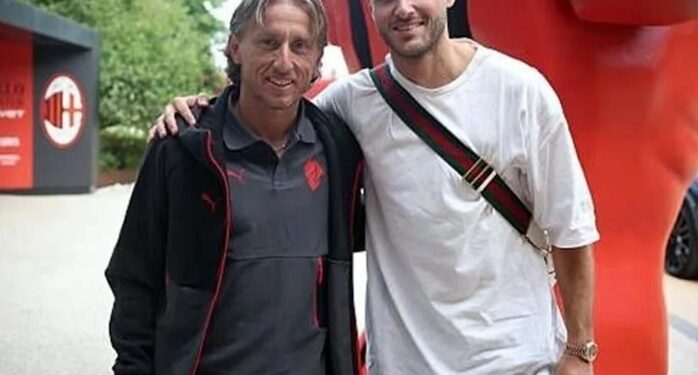 Es Modric un tipazo y buen vecino para Santi Giménez