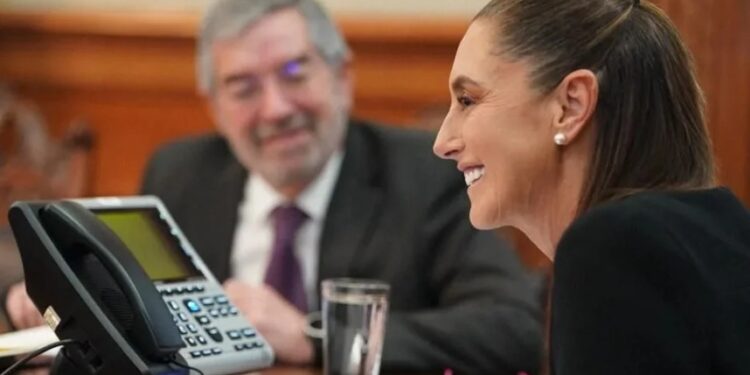 Sheinbaum, líder maravillosa: Trump