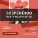 Suspenden actividades culturales