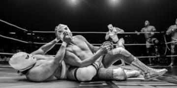 Noche de lucha libre en la Galería Libertad