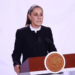 Él tomó la decisión, dice Sheinbaum sobre salida de Adán