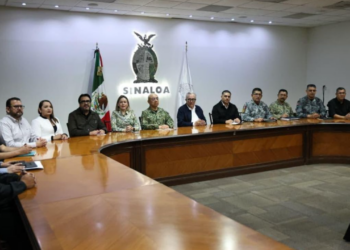 Revisa García Harfuch en Sinaloa estrategia de seguridad 