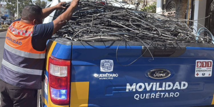 Continúa en 2026 el retiro de cableado en desuso