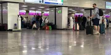 Viven temor en aeropuerto de Guadalajara