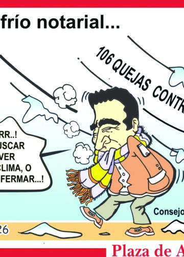 Frente frío notarial…