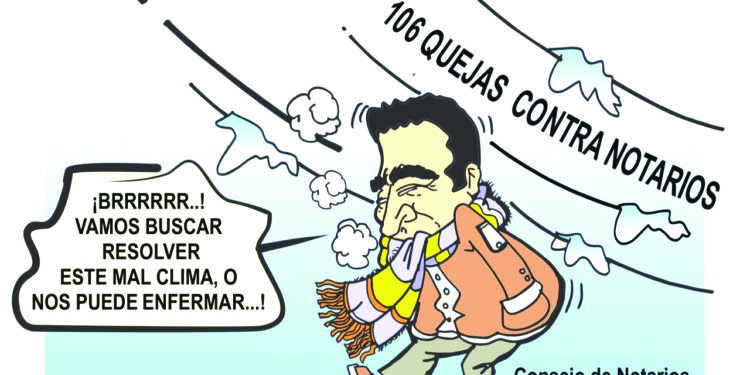 Frente frío notarial…