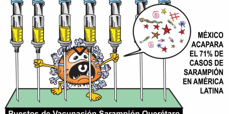 La guerra contra el sarampión