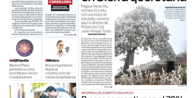 Portada 9 de febrero de 2026