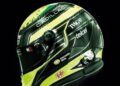 Presentan nuevo casco de Sergio Pérez para su retorno a F1