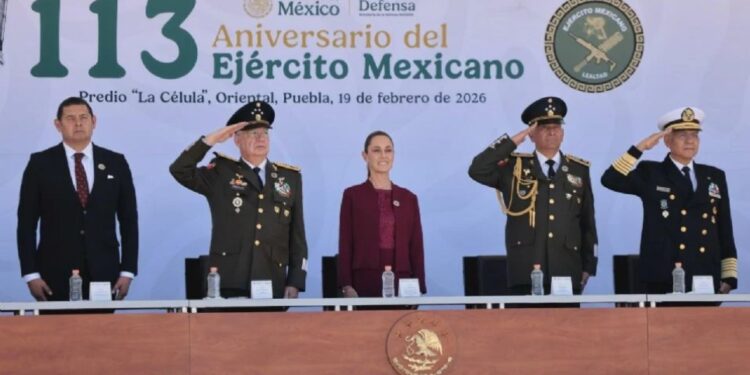 Sheinbaum reconoce al Ejército como defensor de la voluntad popular