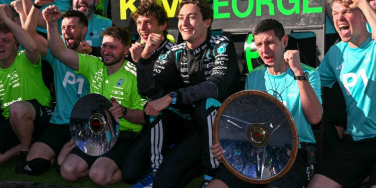 Hace Russell buenos los pronósticos y gana en Australia