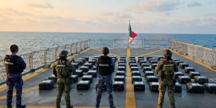 Cocaína asegurada en Acapulco era del CDS, dice García Harfuch 