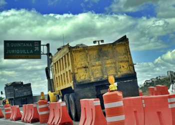 Obras en la Carretera 57 provocan traslados de hasta más de una hora