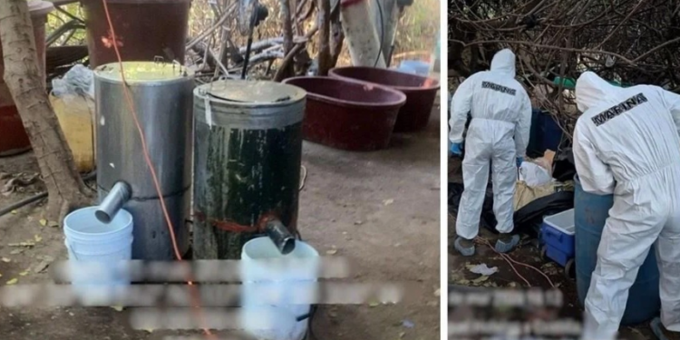 Desmantela Marina narcolaboratorio en Culiacán
