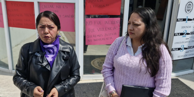 Presentan denuncia por agresión a menor durante marcha del 8M