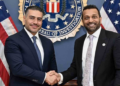 Omar García Harfuch se reúne con el director del FBI