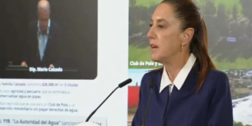 Usa priista Mario Calzada títulos de agua para club de polo: Sheinbaum 