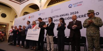 Arranca en Querétaro colecta anual en favor de la Cruz Roja Mexicana