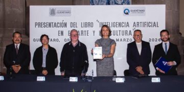 Presentan libro de IA en el Arte y la Cultura