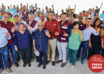 Con el gremio de voceadores