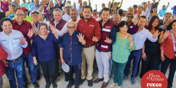 Con el gremio de voceadores