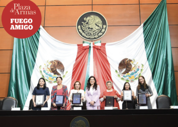 La senadora queretana