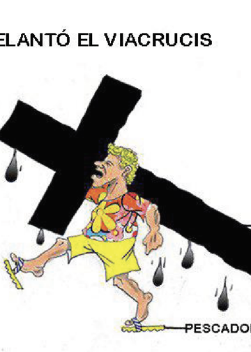 Se adelantó el Viacrucis