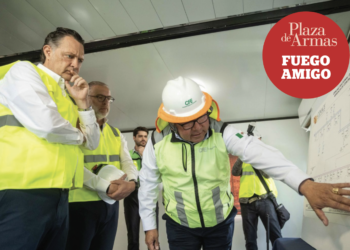 Recorren Subestación de Maniobras de Energía El Blanco