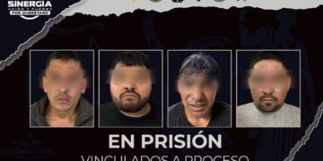 Tras cateos de Sinergia, cuatro hombres se encuentran en prisión por homicidio ocurrido en La Lira, Pedro Escobedo