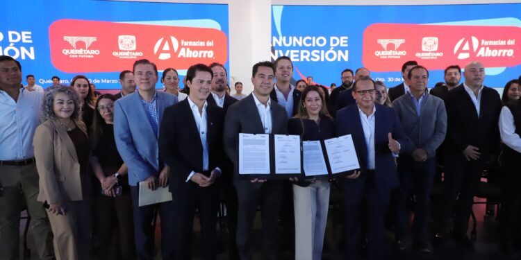 Farmacias del Ahorro invierte 460 millones de pesos en Municipio de Querétaro
