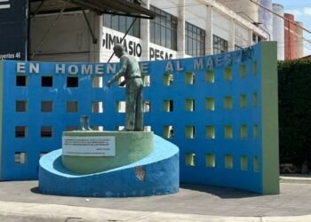 Aclaran desaparición de figuras infantiles del Monumento al Maestro