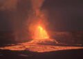 El volcán Kilauea entra en erupción nuevamente con fuentes de lava de 300 metros de altura