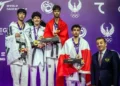 Ganan Cortés y Ponce oro y plata en Mundial Juvenil de TKD