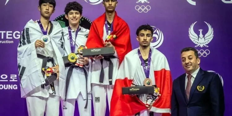 Ganan Cortés y Ponce oro y plata en Mundial Juvenil de TKD