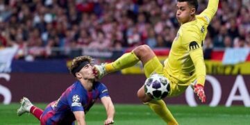 El Atlético sobrevive al vendaval del Barça y se cuela en semifinales
