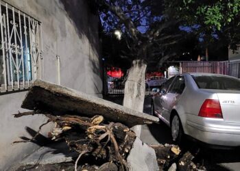 Lluvias y granizo marcan  la jornada del sábado