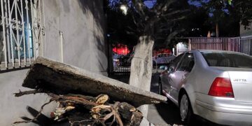 Lluvias y granizo marcan  la jornada del sábado