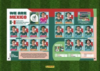 Así luce la Selección Mexicana según Panini