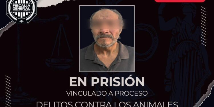 Prisión para sujeto acusado de maltrato animal en Pedro Escobedo