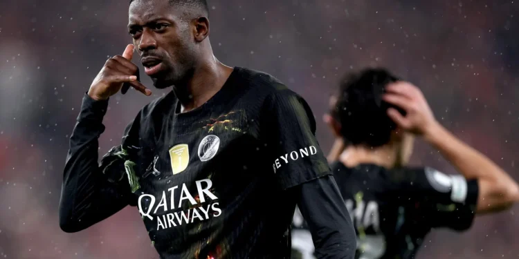 Dembélé sepulta al Liverpool y mete al PSG en semifinales