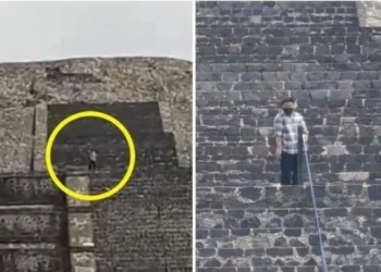 Así llegó agresor a Pirámide de la Luna para ataque