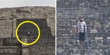 Así llegó agresor a Pirámide de la Luna para ataque