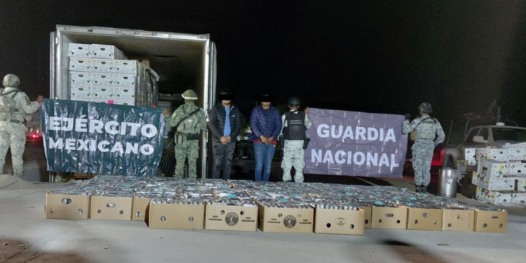 Aseguran alrededor de dos toneladas de cocaína en Sonora