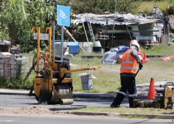 Ejecutan 60% de bolsa para bacheo