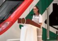 Sheinbaum inaugura el Tren Felipe Ángeles que conectará a la CDMX con el AIFA