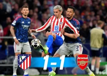 El Atlético perdona y deja todo abierto en Londres