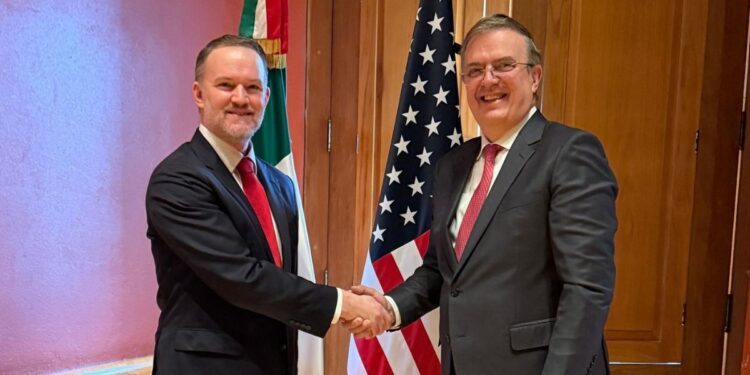 Ebrard y Greer inician segunda ronda de diálogo rumbo a revisión del T-MEC